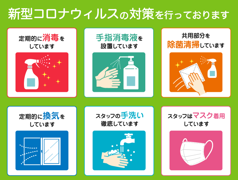 コロナウイルス対策